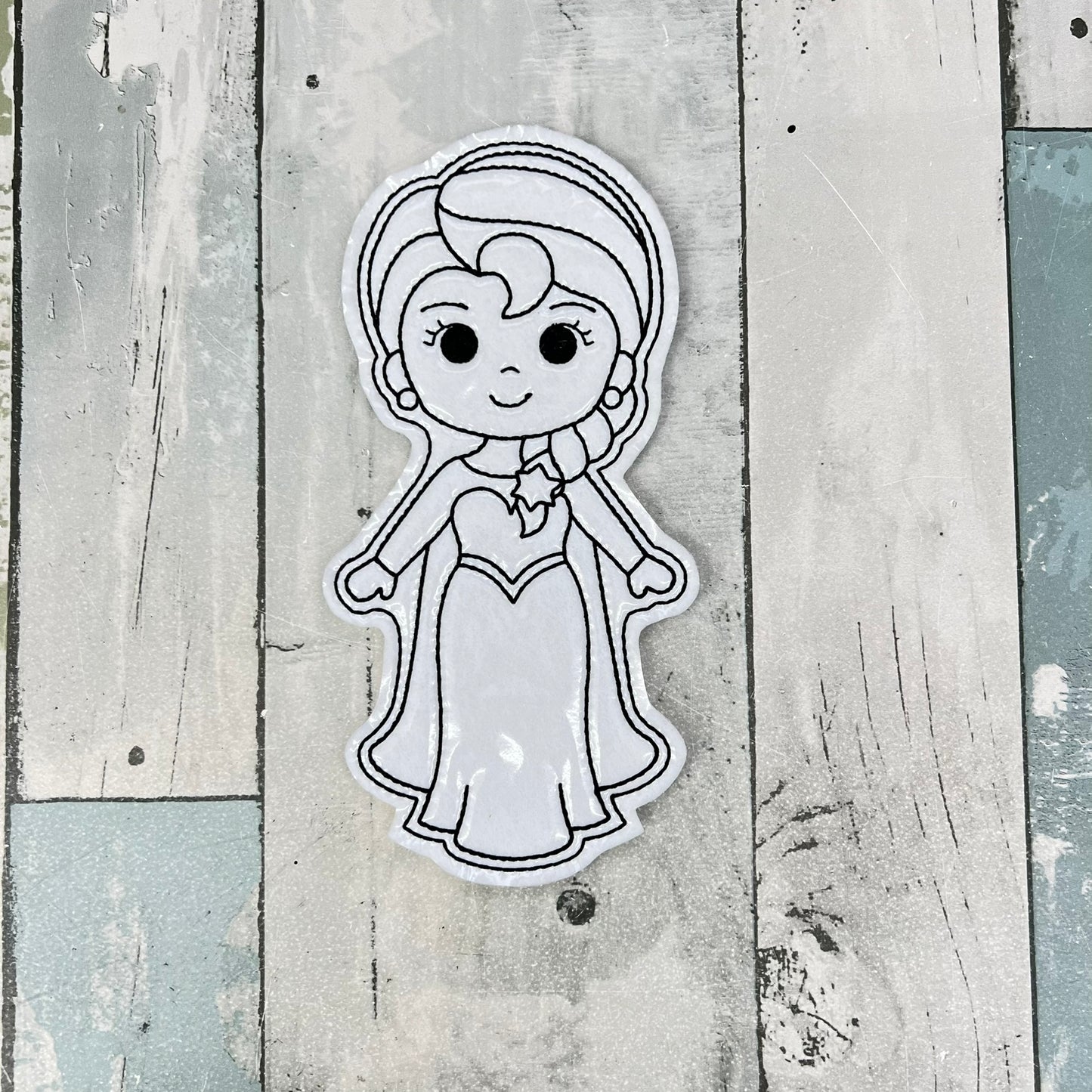 Princess Colouring Dolls, Set #2