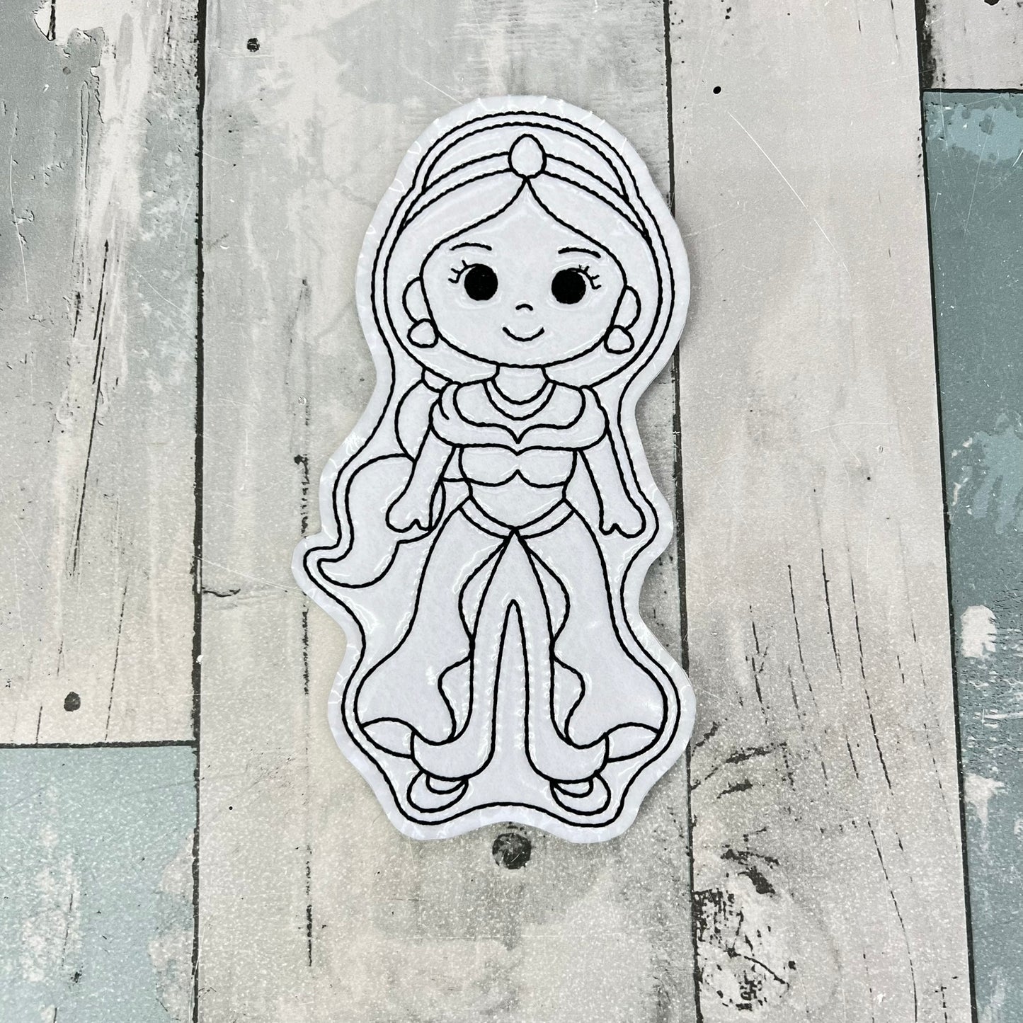 Princess Colouring Dolls, Set #2