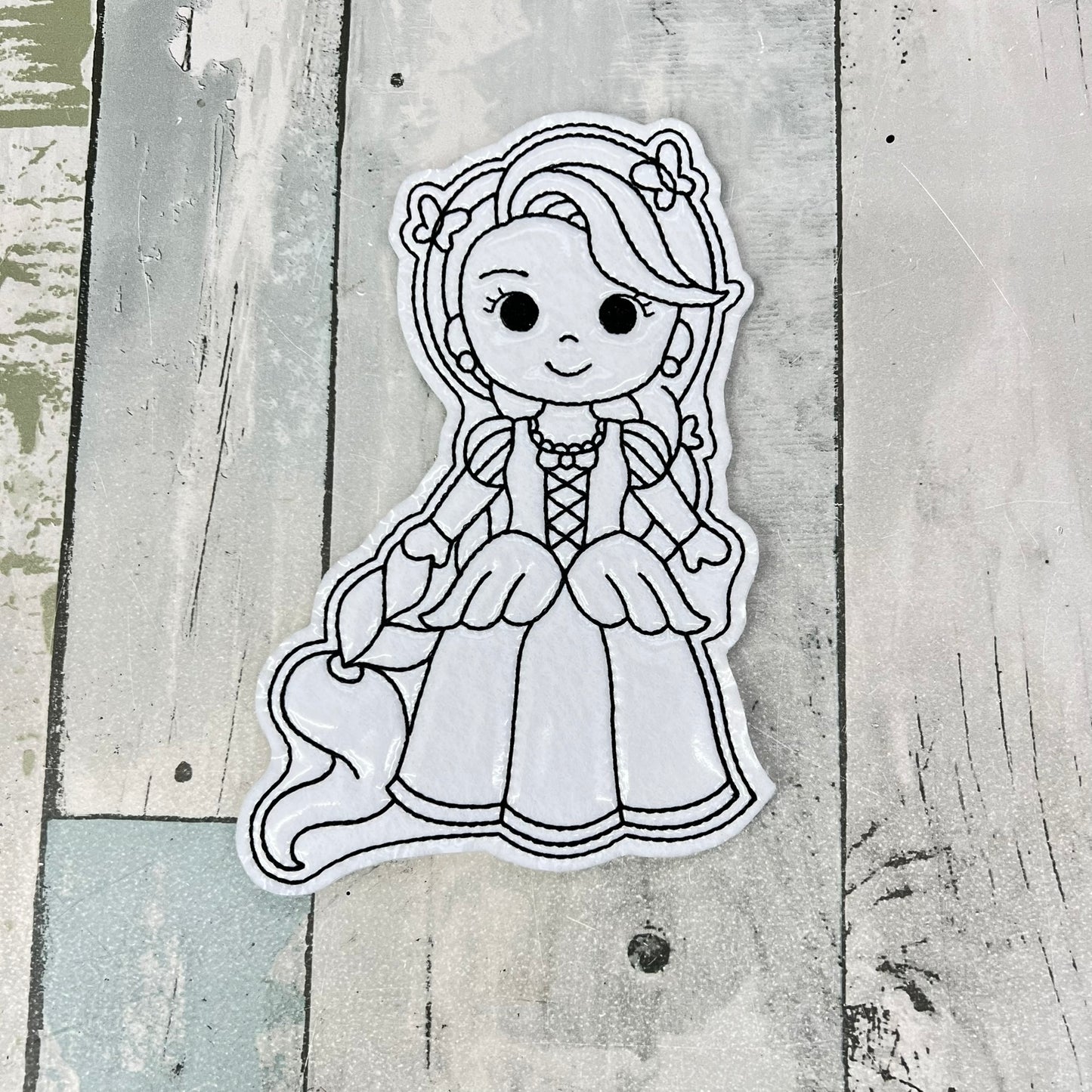 Princess Colouring Dolls, Set #2