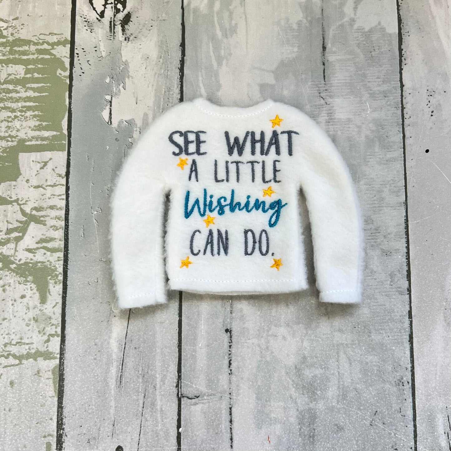 See What A Little Wishing Can Do Elf Sweater