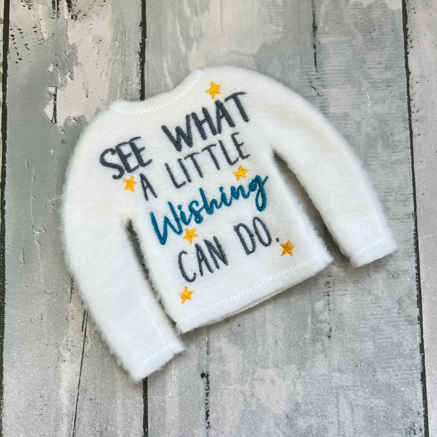 See What A Little Wishing Can Do Elf Sweater