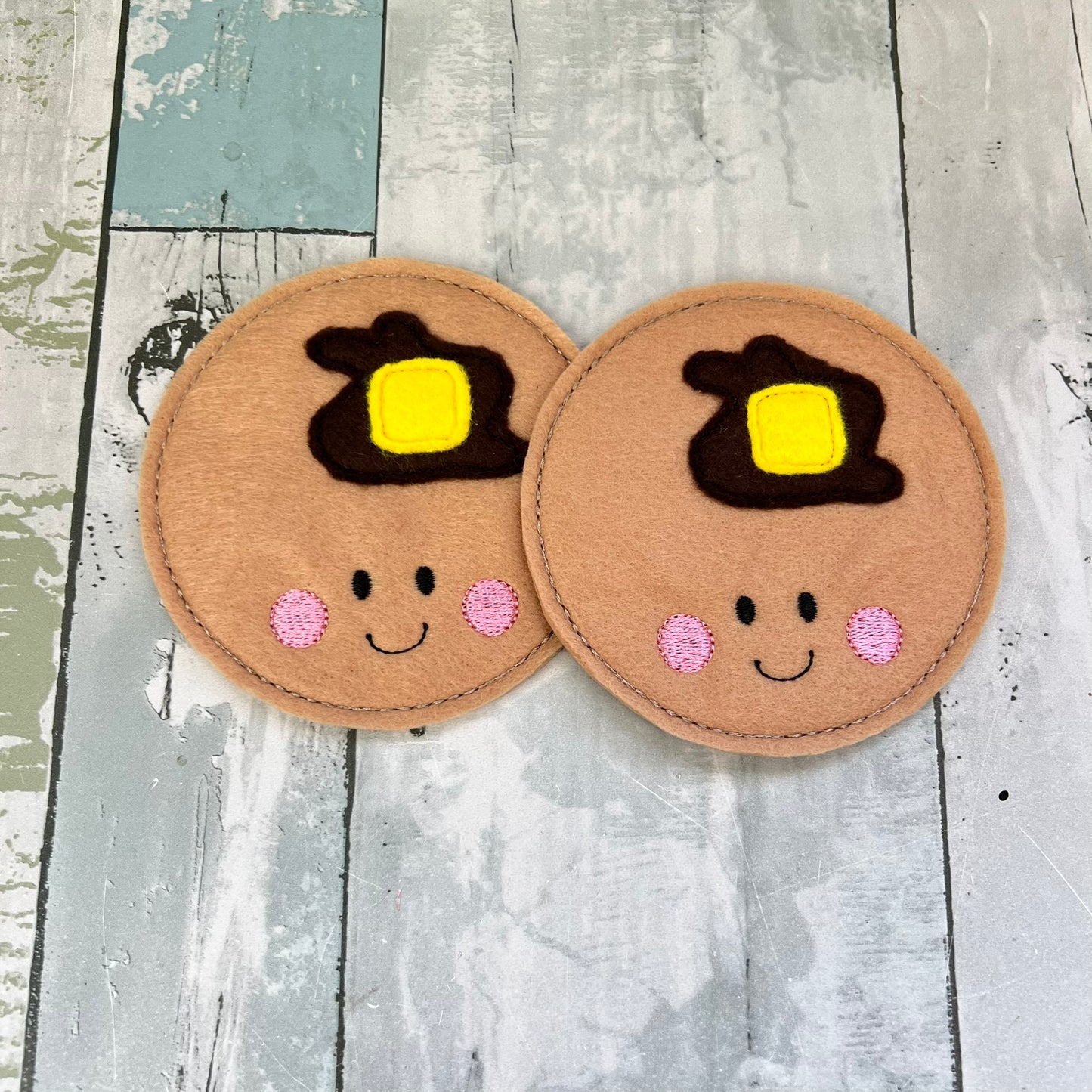 Pancakes and Waffles Felt Play Food