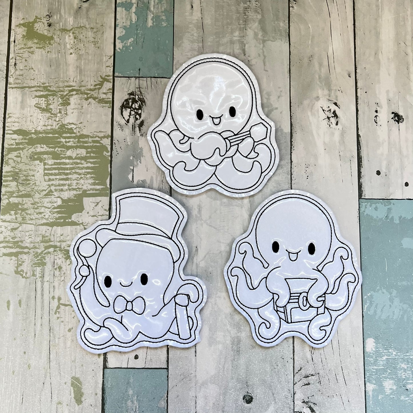 Octopus Colouring Dolls