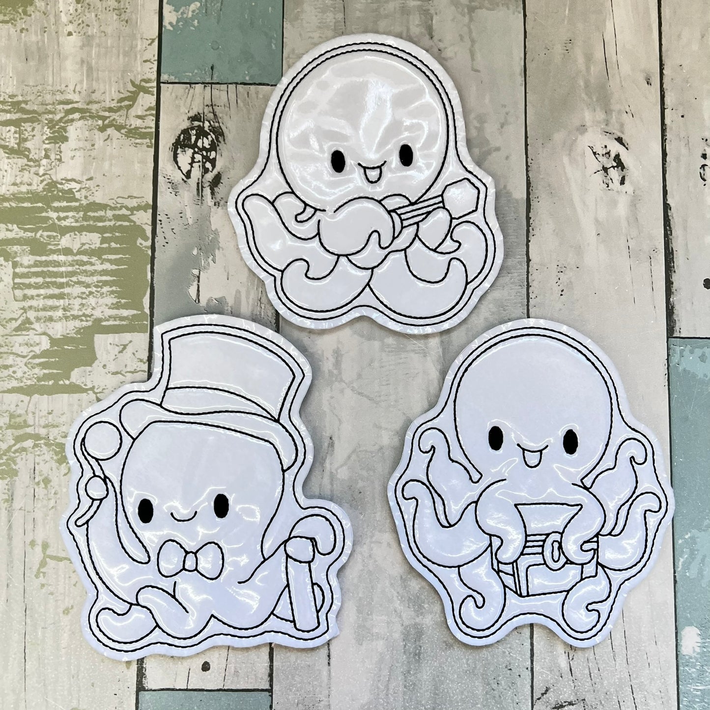 Octopus Colouring Dolls