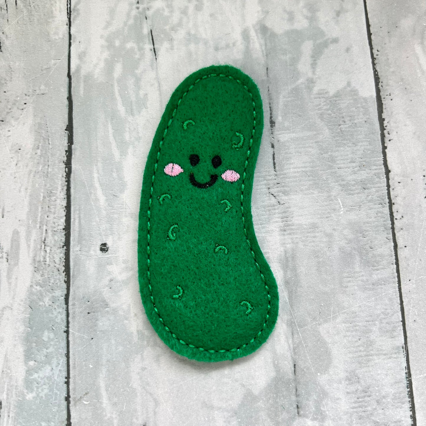 Cucumber Felt Play Food