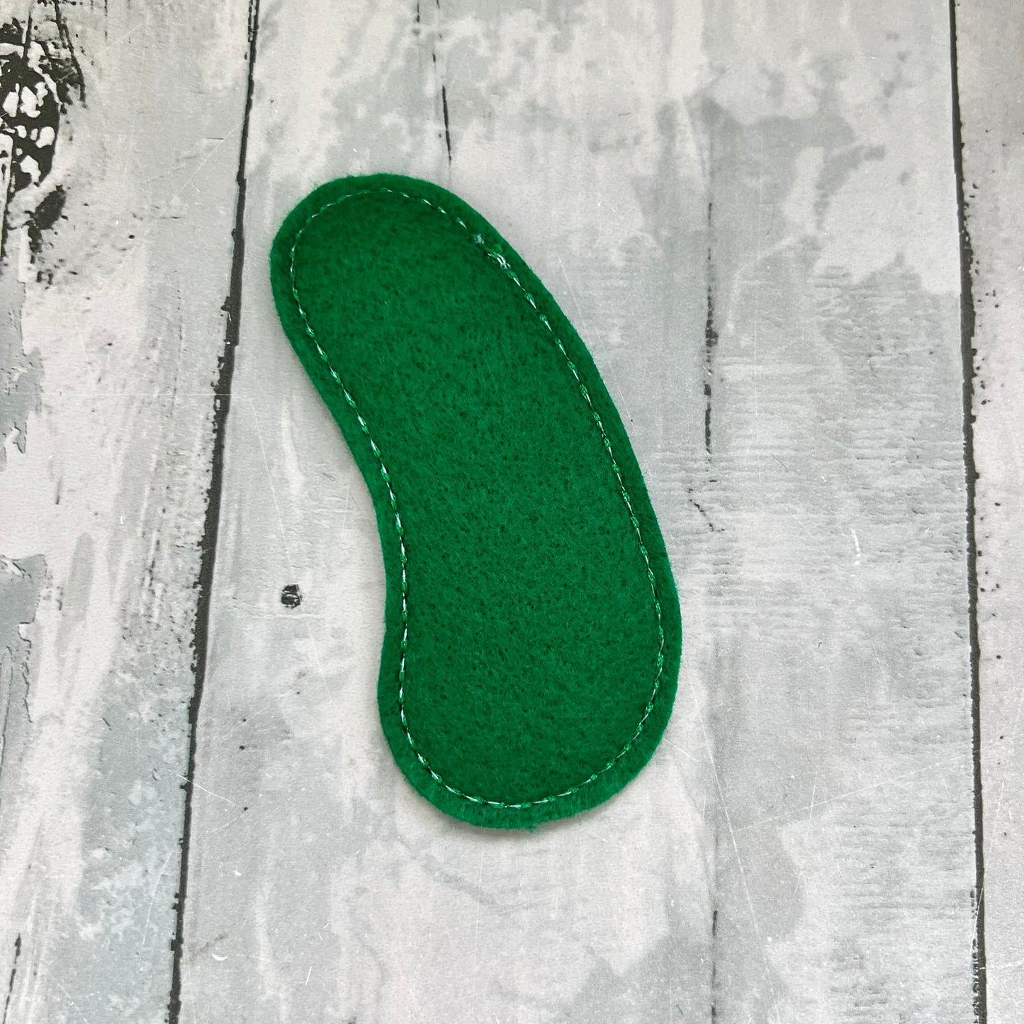 Cucumber Felt Play Food