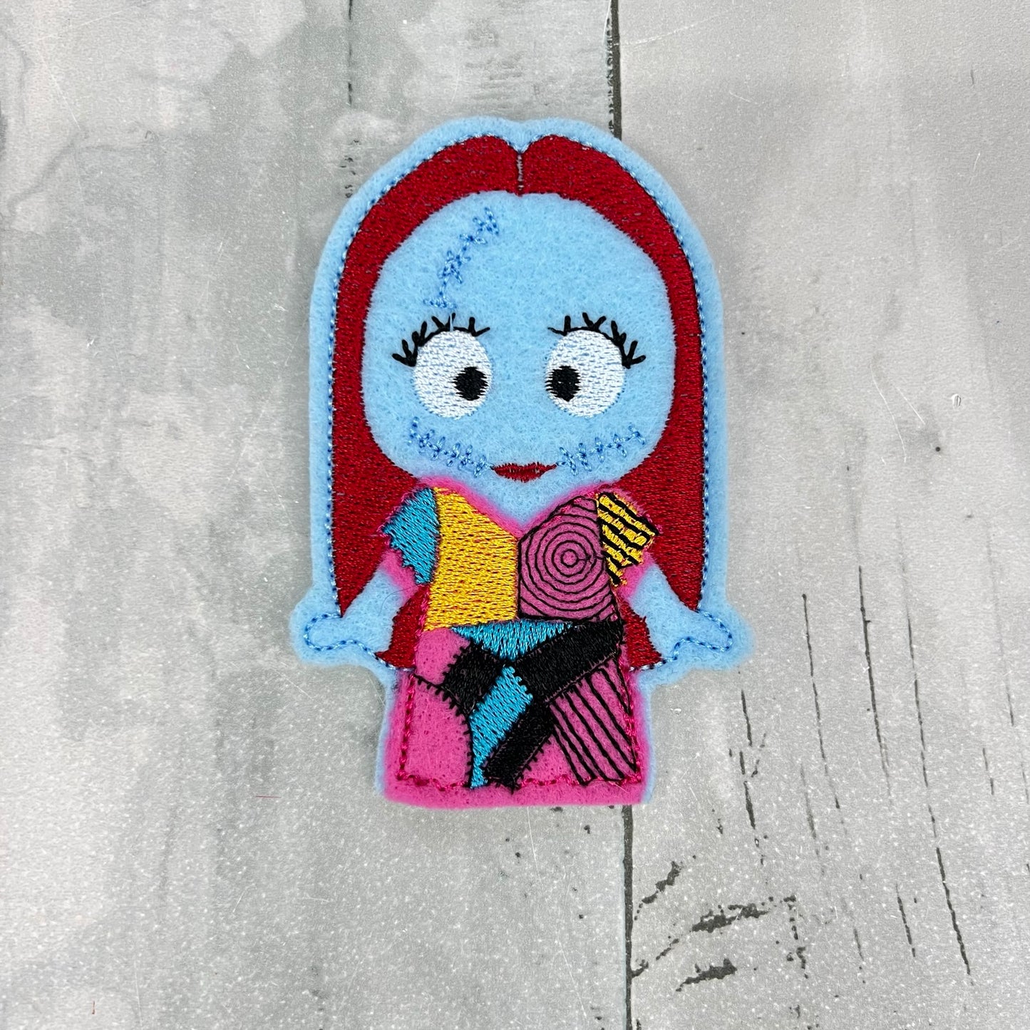 Meant To Be Felt Finger Puppet with Pouch