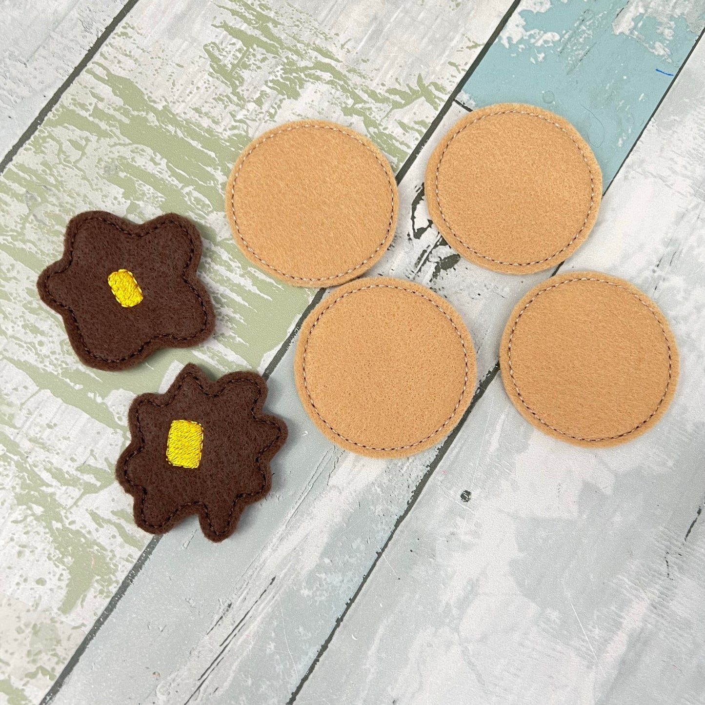 Breakfast Set #1 Felt Play Food