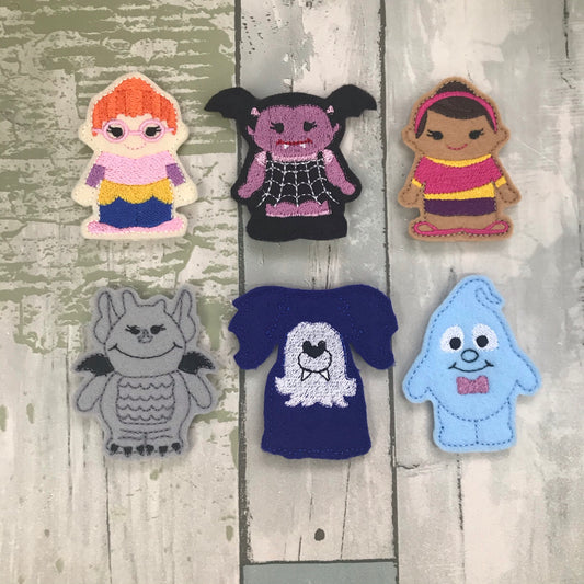 Nighttime Friends Finger Puppets