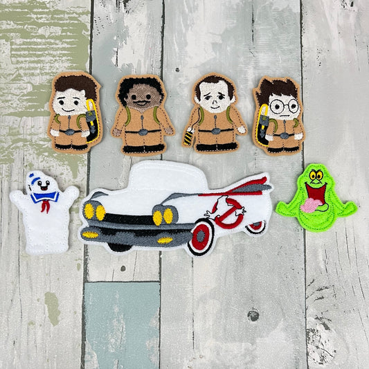 Paranormal Gang Finger Puppets