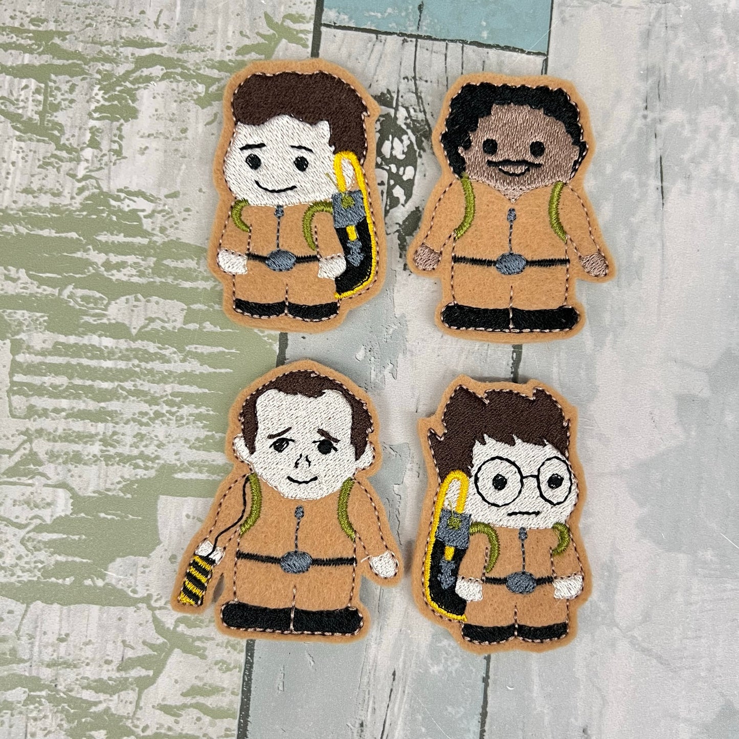 Paranormal Gang Finger Puppets