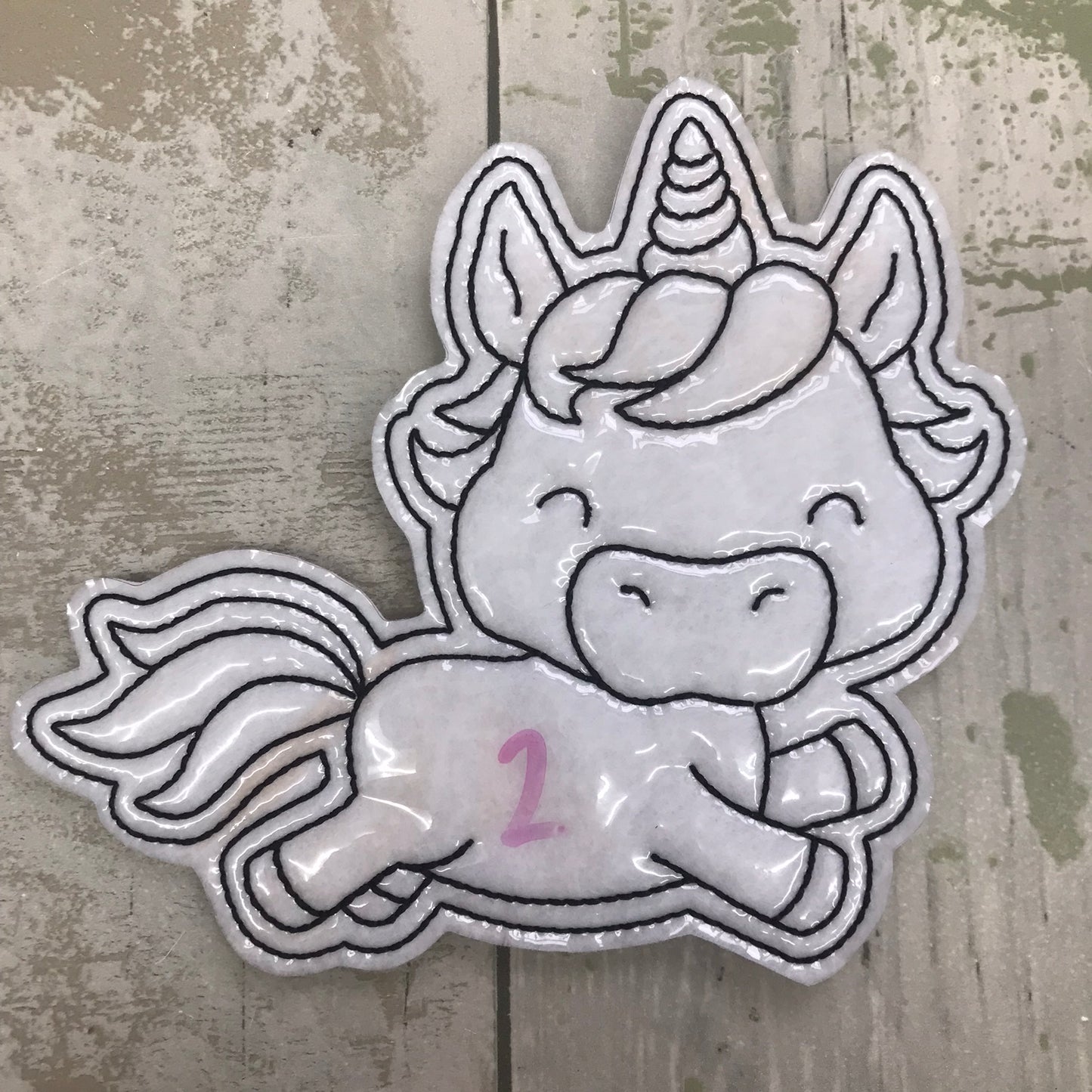 Unicorn Set 2 Colouring Dolls