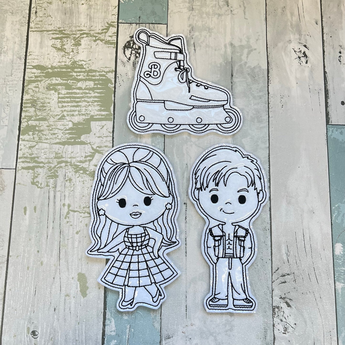 Kids Colouring Dolls