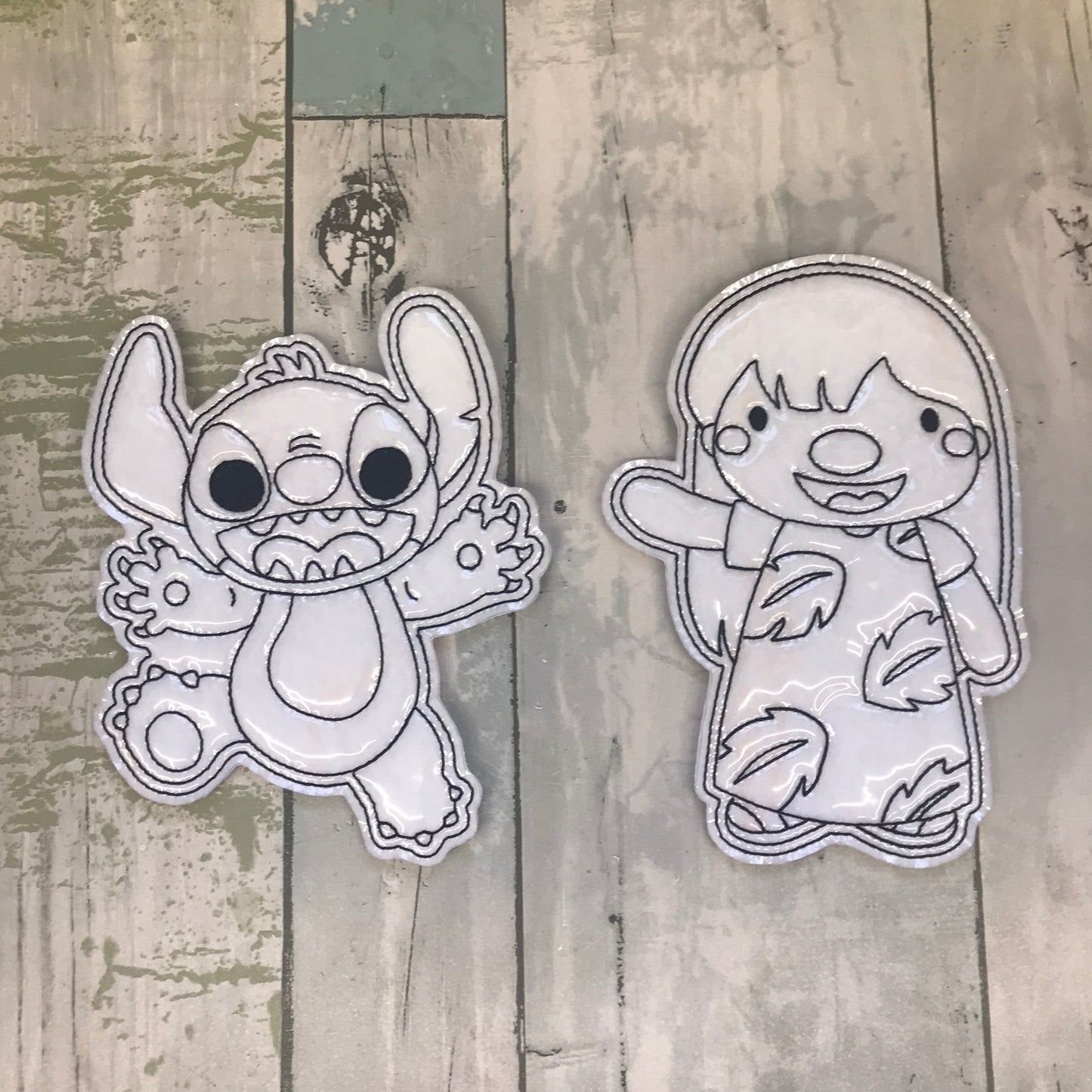 Ohana Colouring Dolls