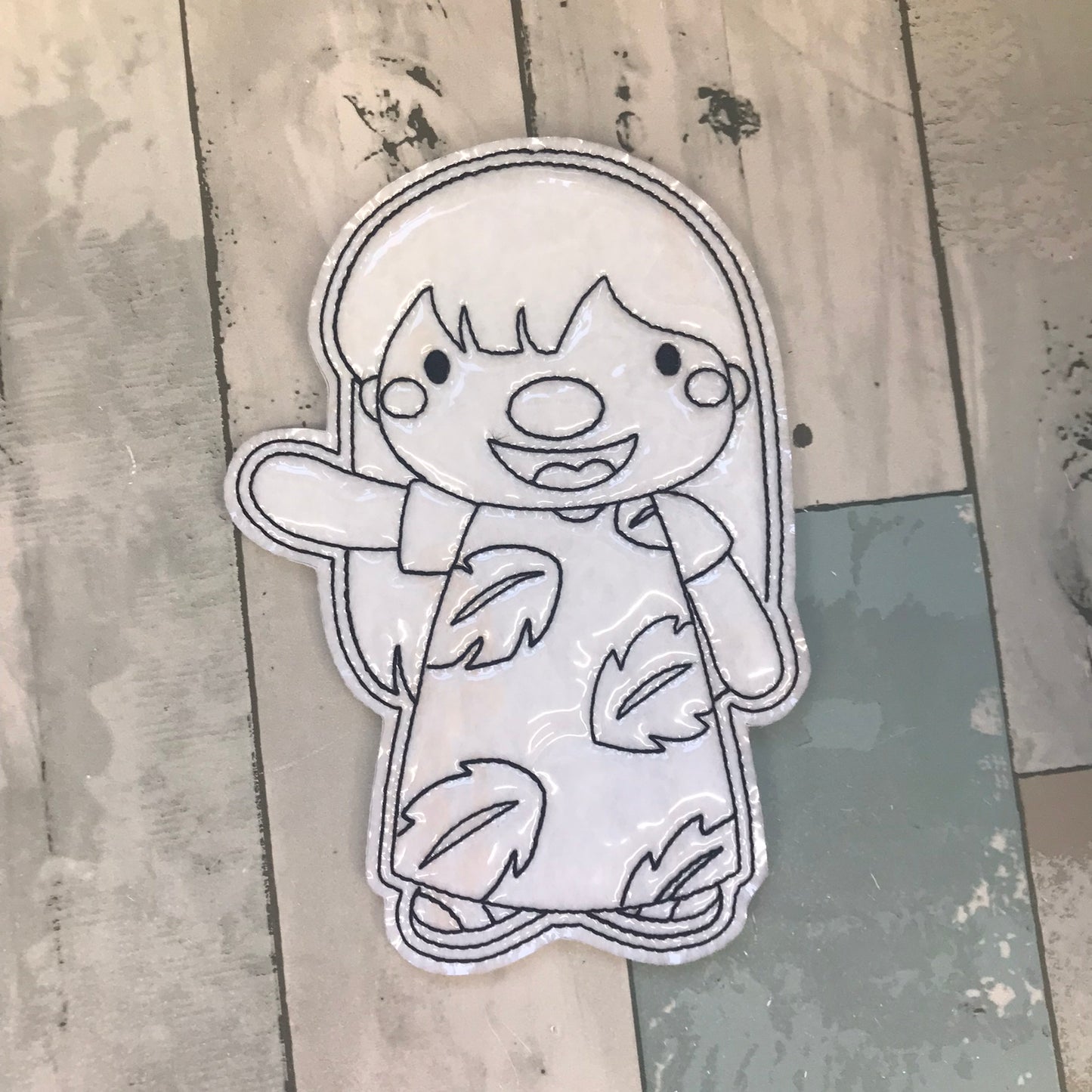 Ohana Colouring Dolls
