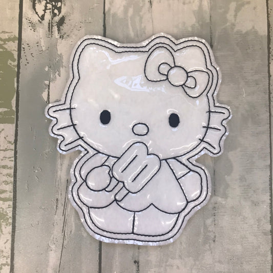 Hi Cat Popsicle Colouring Dolls