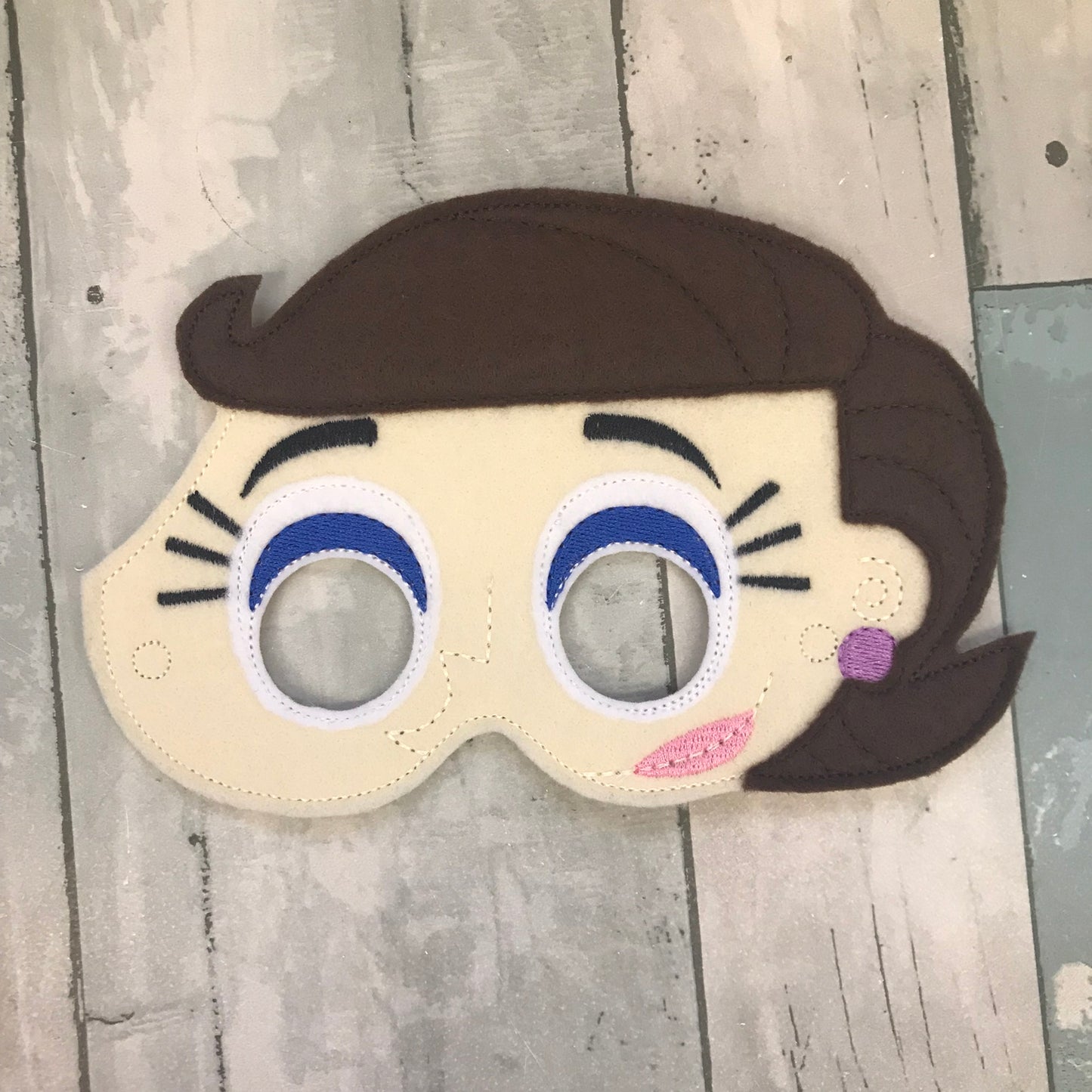 Weird Family Felt Play Masks