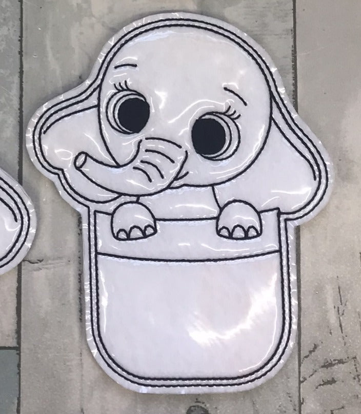 Elephant Colouring Dolls