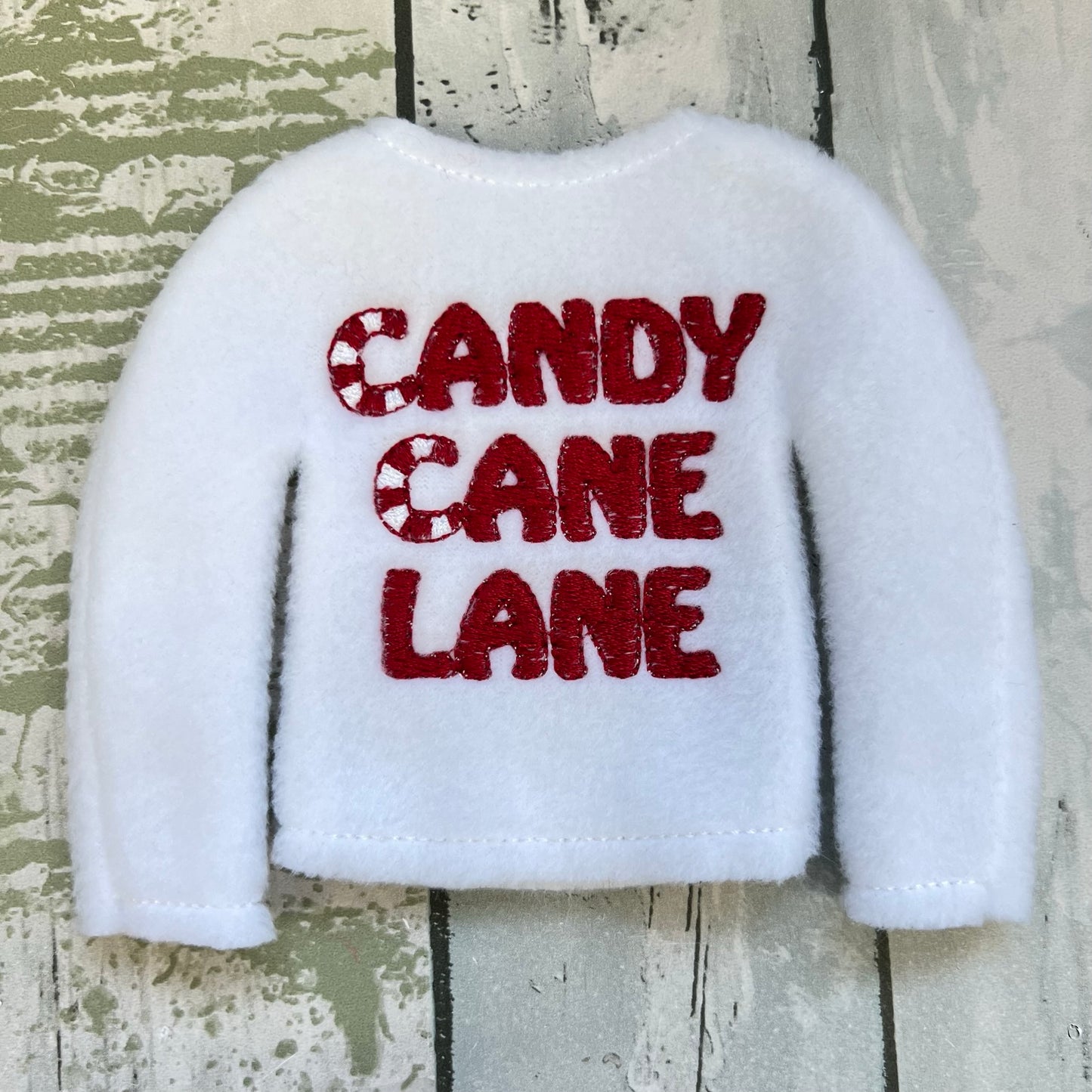 Candy Cane Lane Elf Sweater