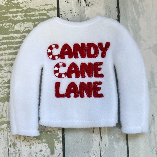 Candy Cane Lane Elf Sweater
