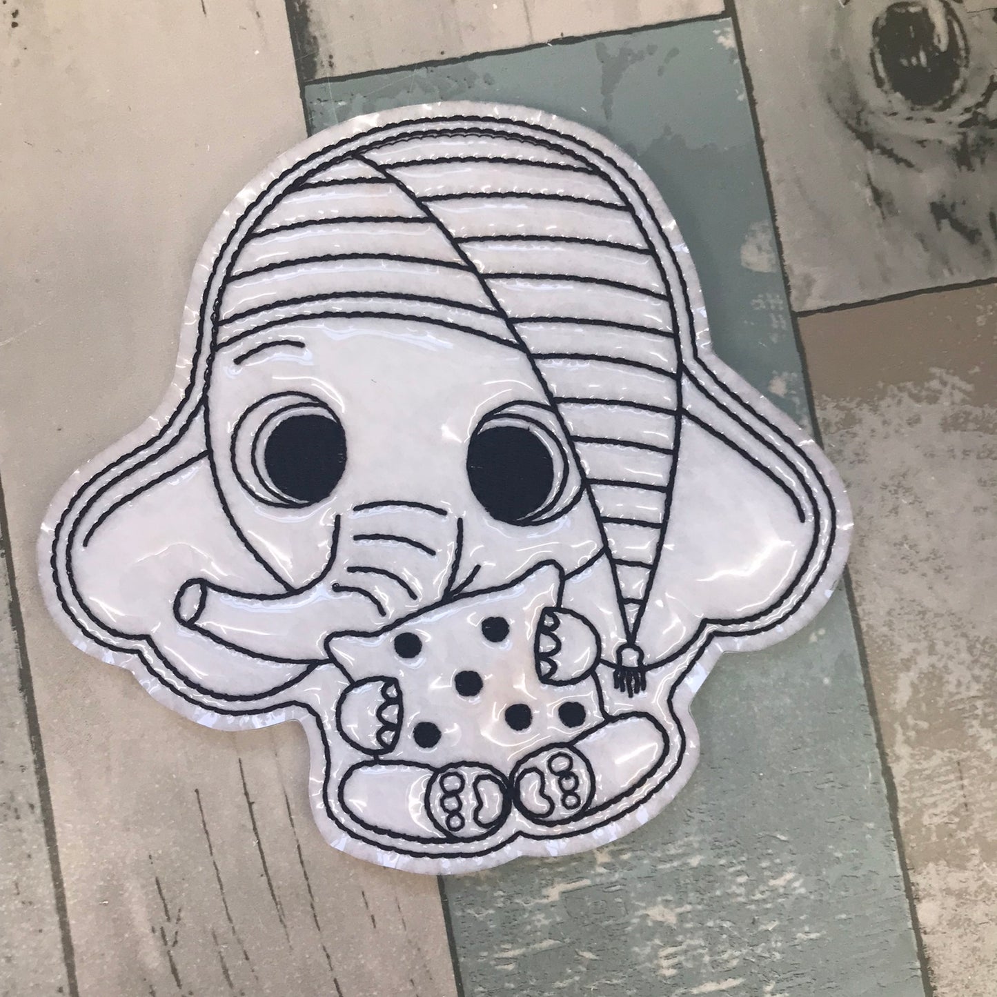 Elephant Colouring Dolls