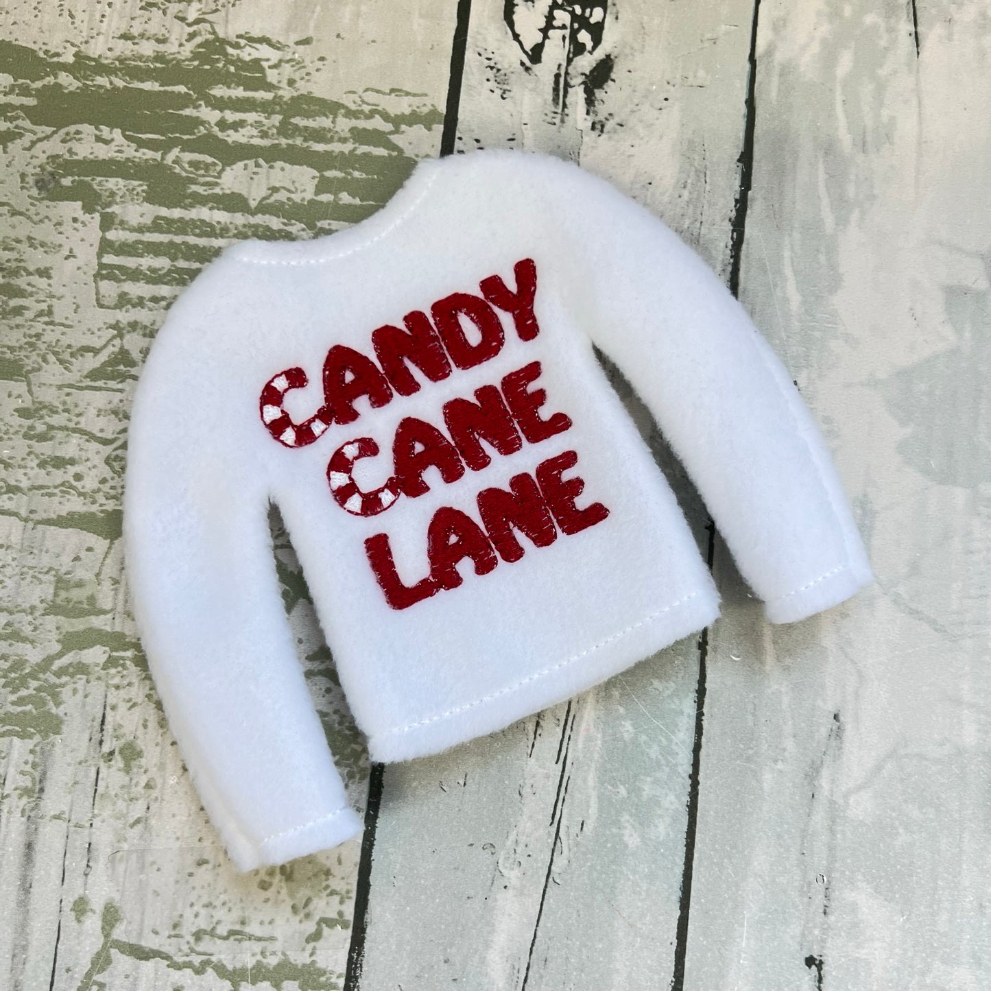 Candy Cane Lane Elf Sweater