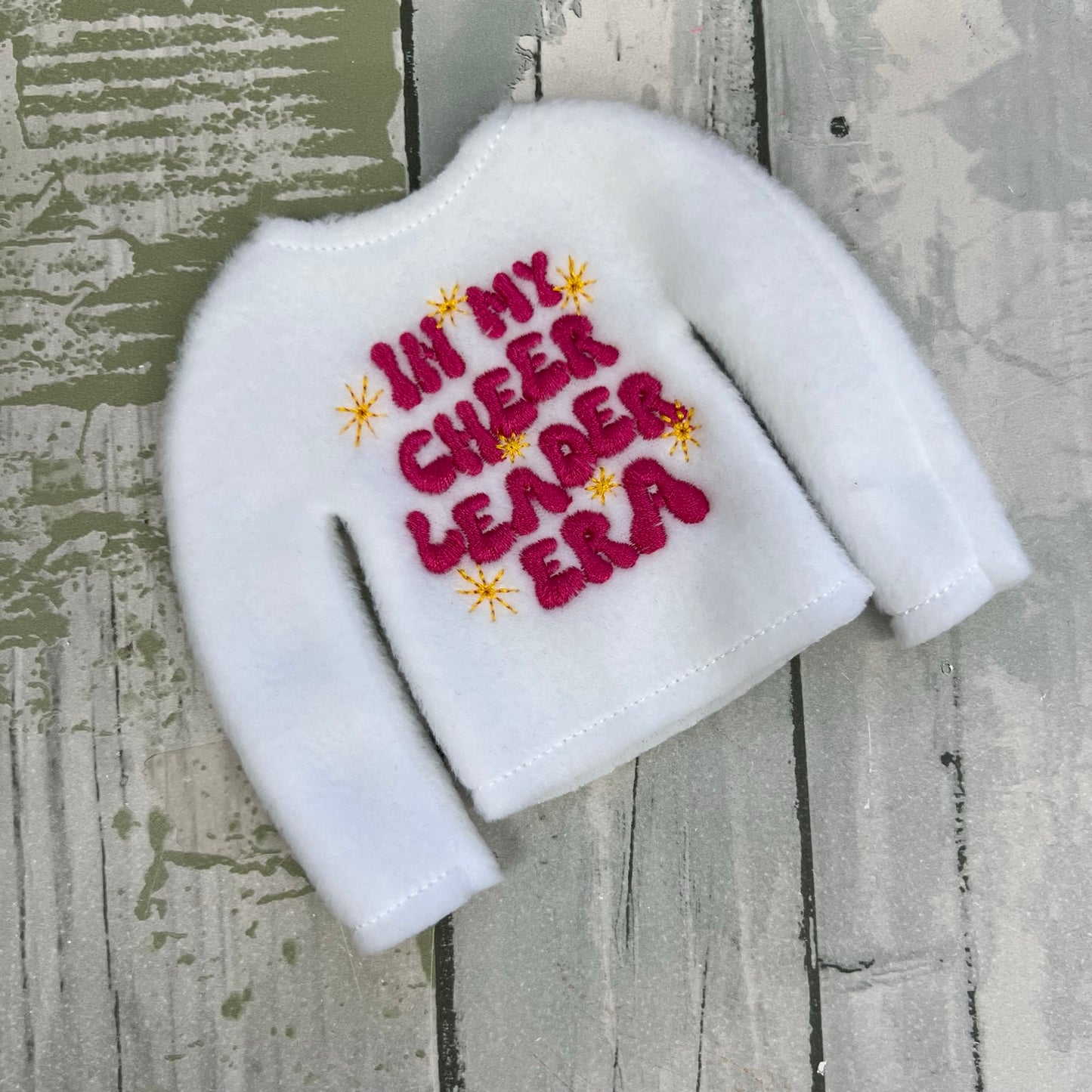 Cheer Leader Elf Sweater
