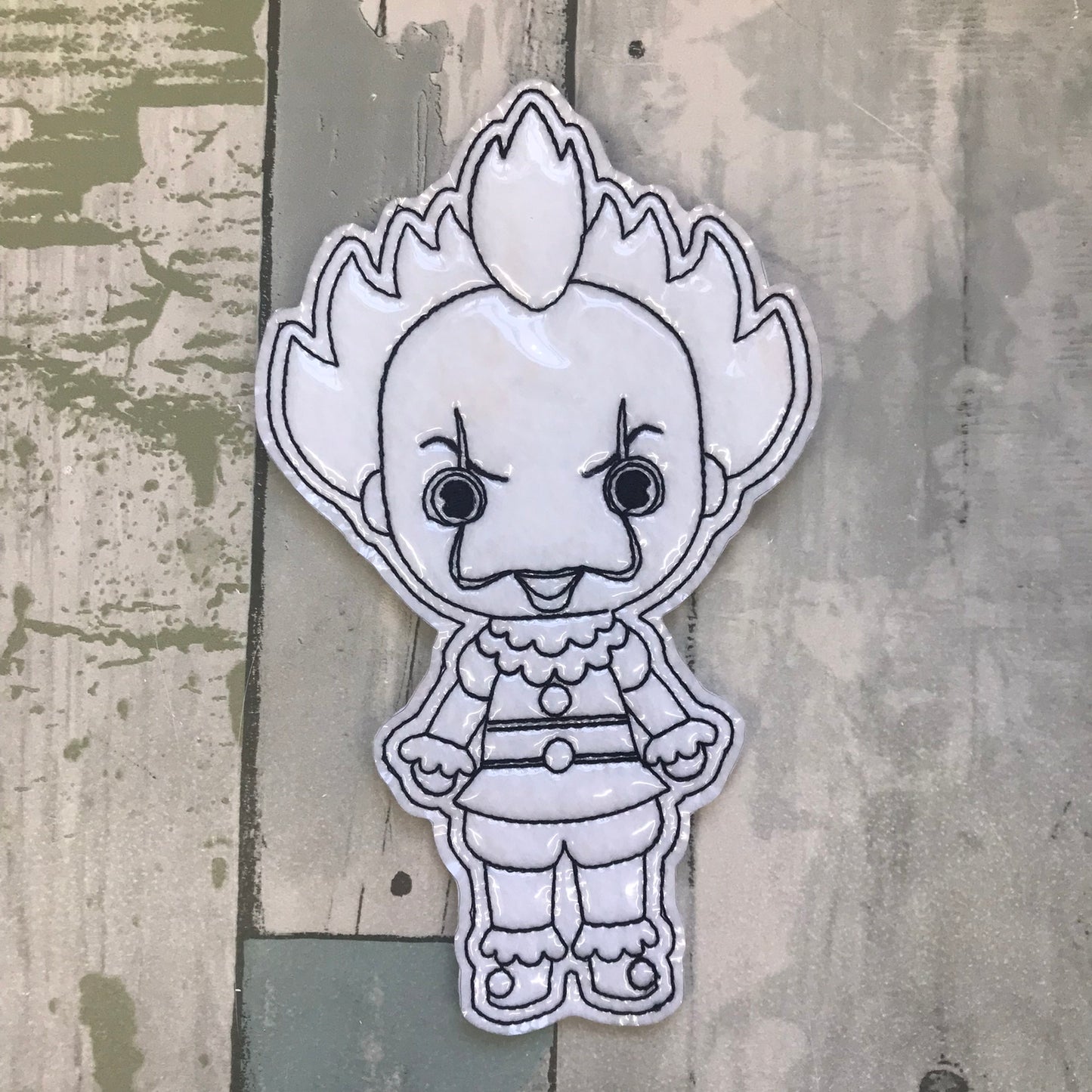 Halloween Set 1 Colouring Dolls