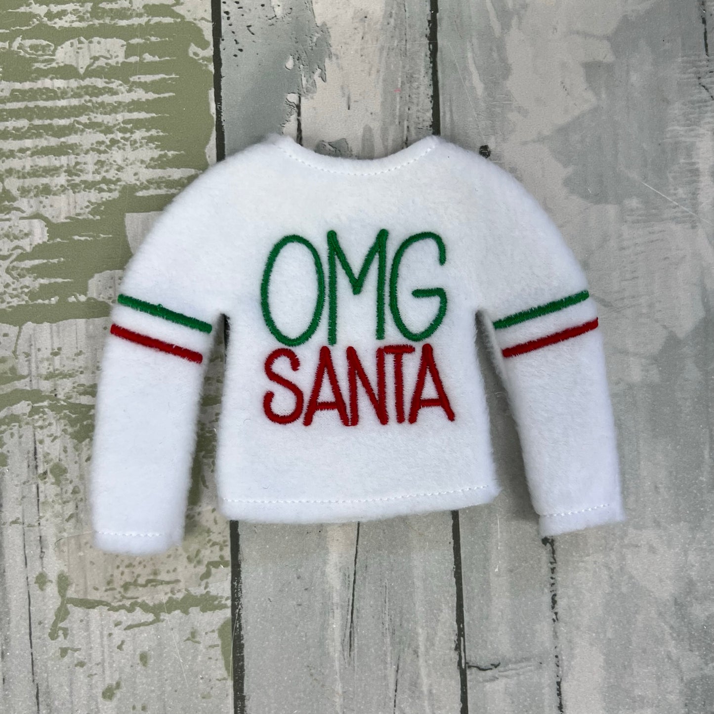 OMG Santa Elf Sweater