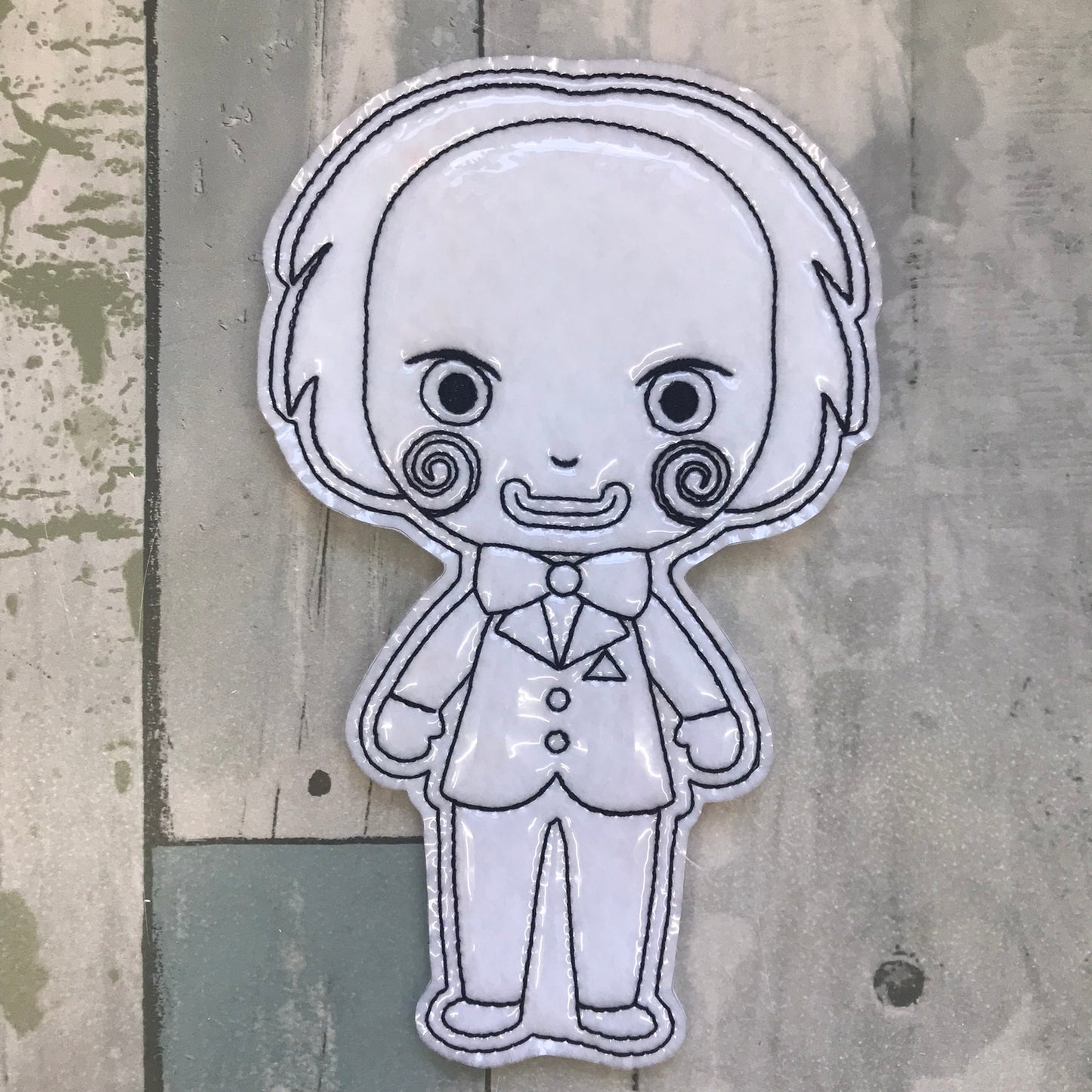 Halloween Set 1 Colouring Dolls