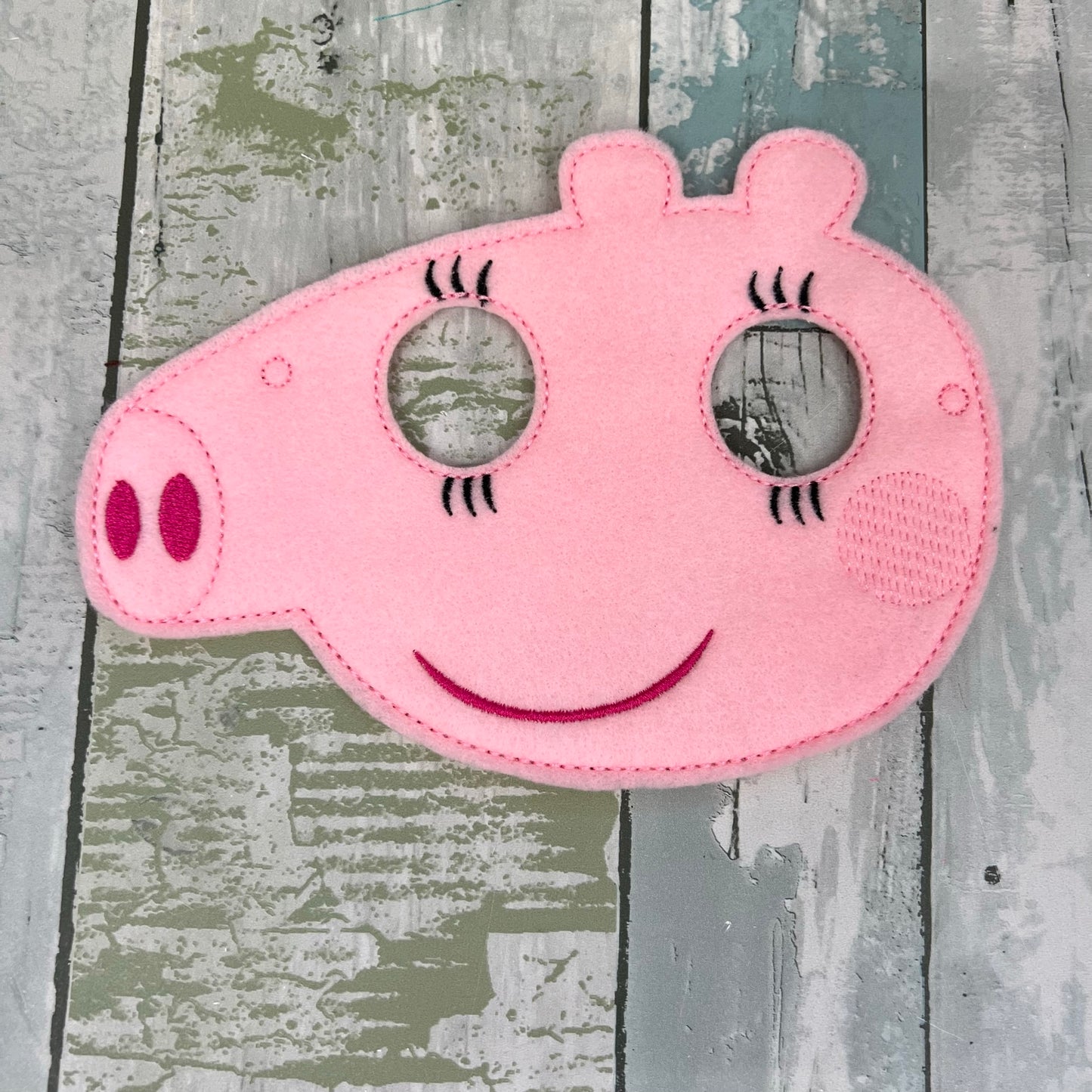 Swine Family Felt Play Masks