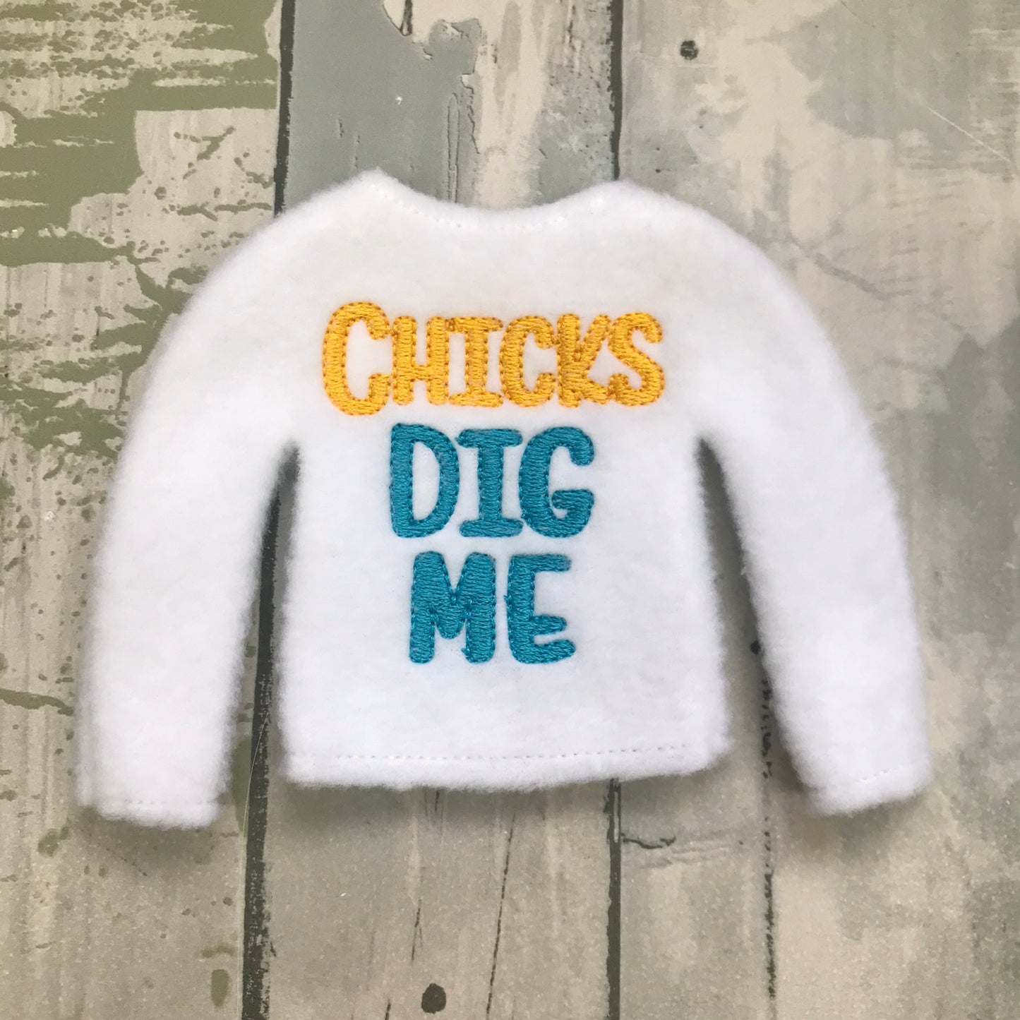 Chicks Dig Me Elf Sweater