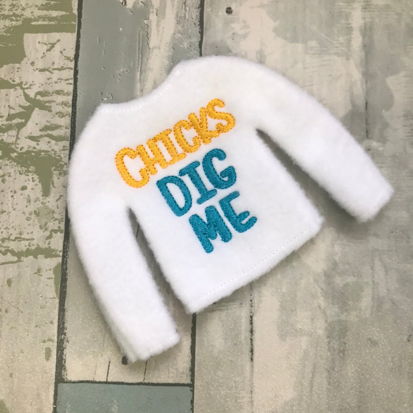 Chicks Dig Me Elf Sweater