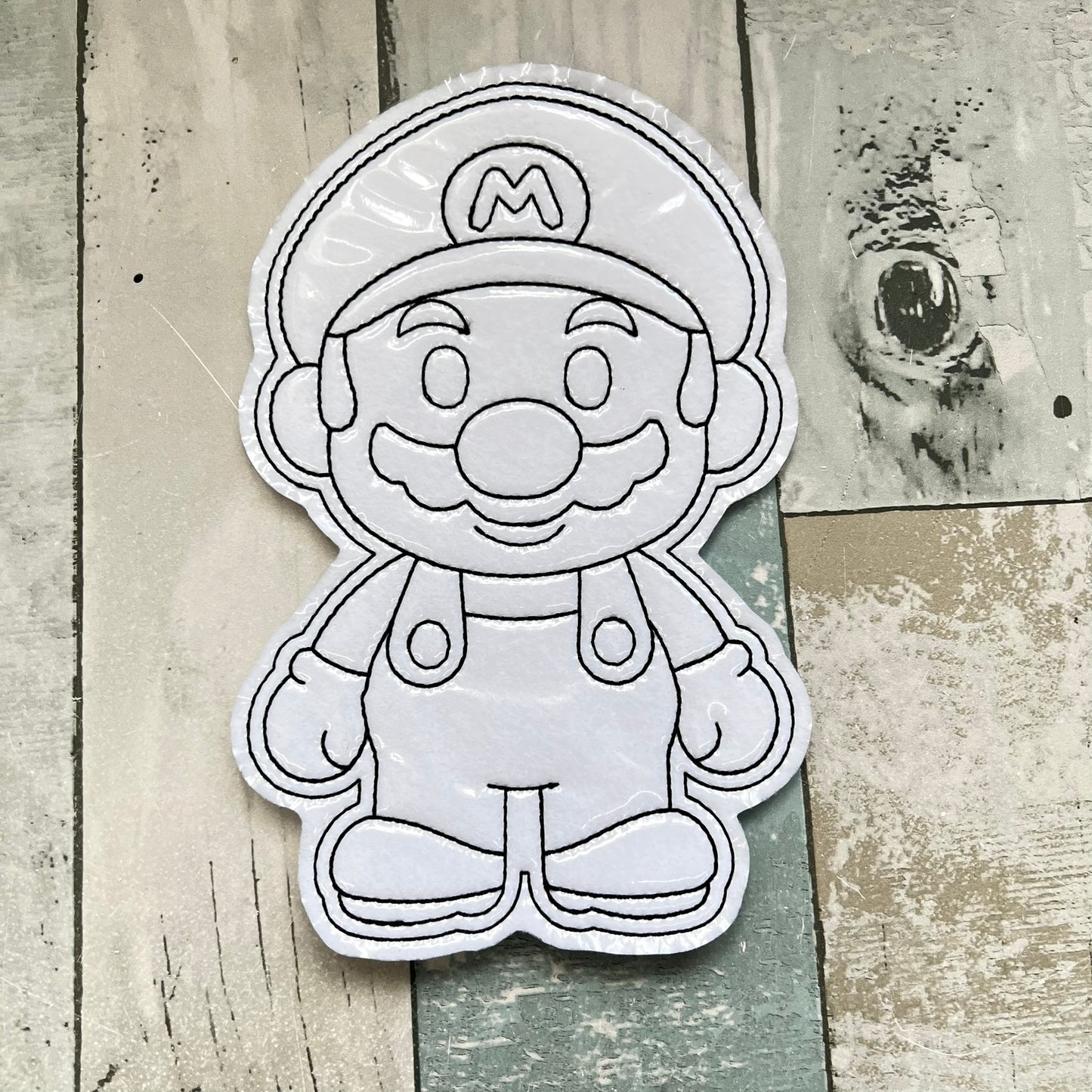 Mustachioed Heroes Colouring Dolls