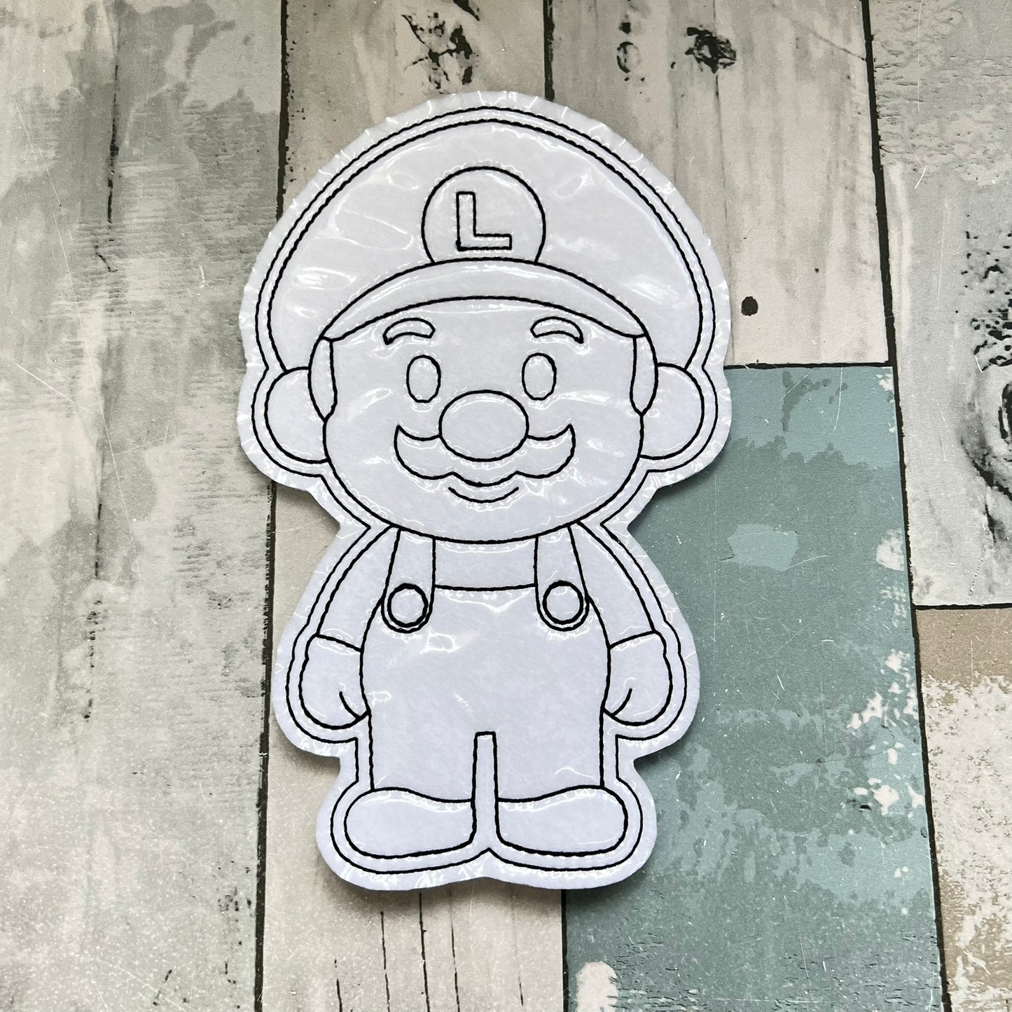 Mustachioed Heroes Colouring Dolls