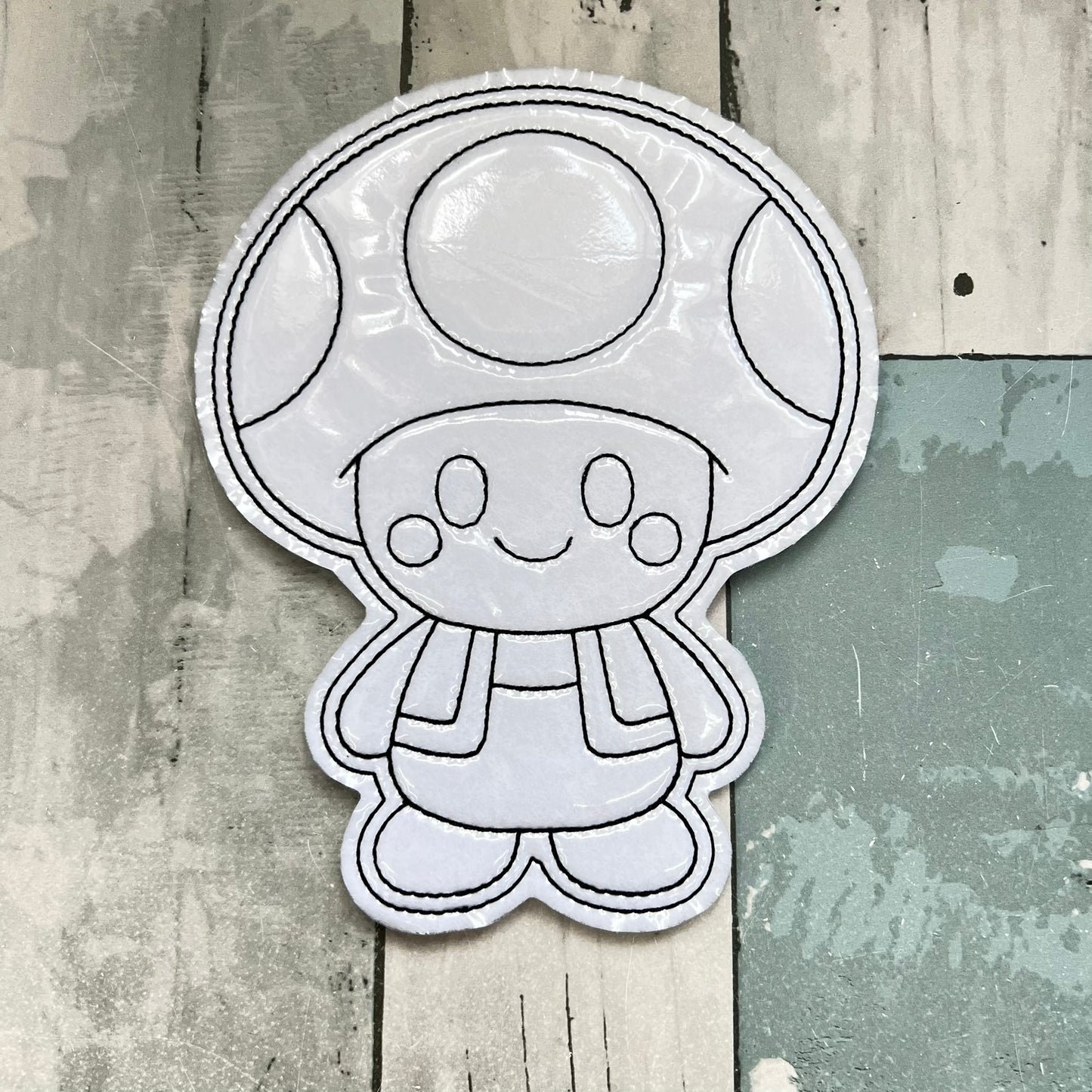 Mustachioed Heroes Colouring Dolls