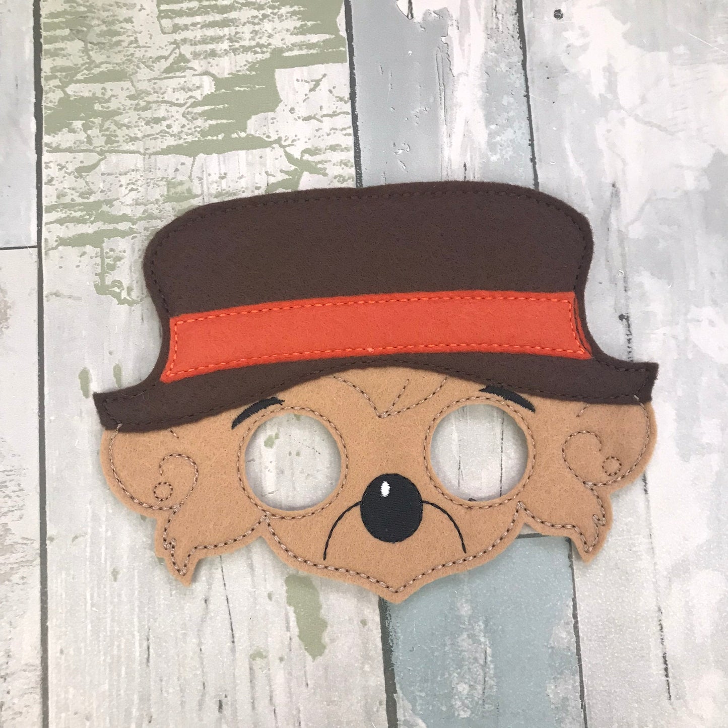 Name Changing Family Felt Play Masks