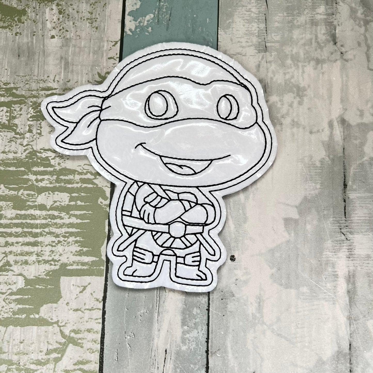 Sewer Dwelling Heroes Colouring Dolls