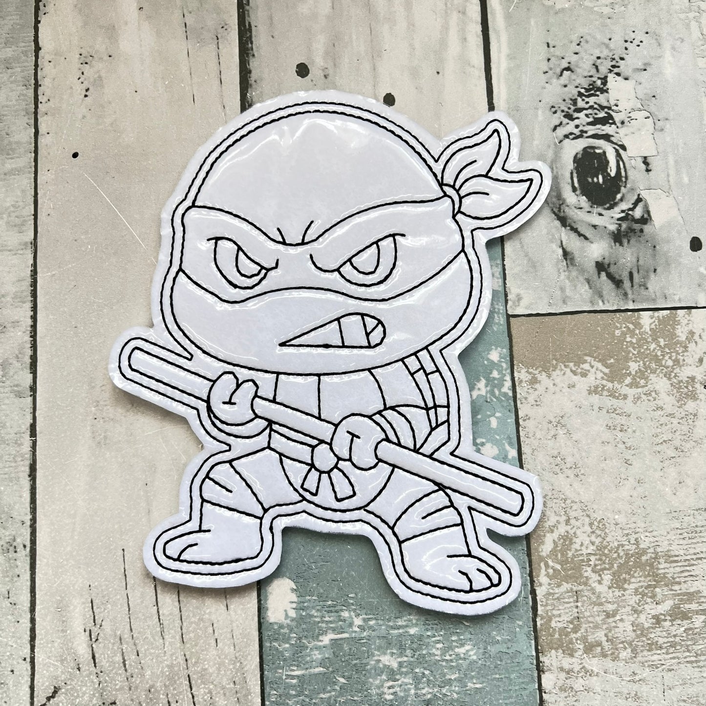 Sewer Dwelling Heroes Colouring Dolls