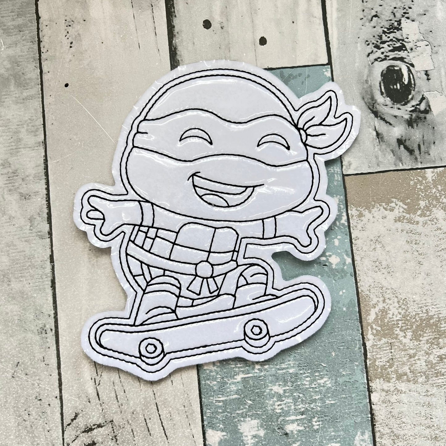 Sewer Dwelling Heroes Colouring Dolls