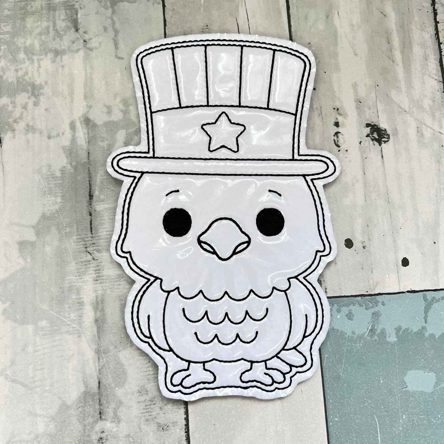 Patriotic Animals Colouring Dolls