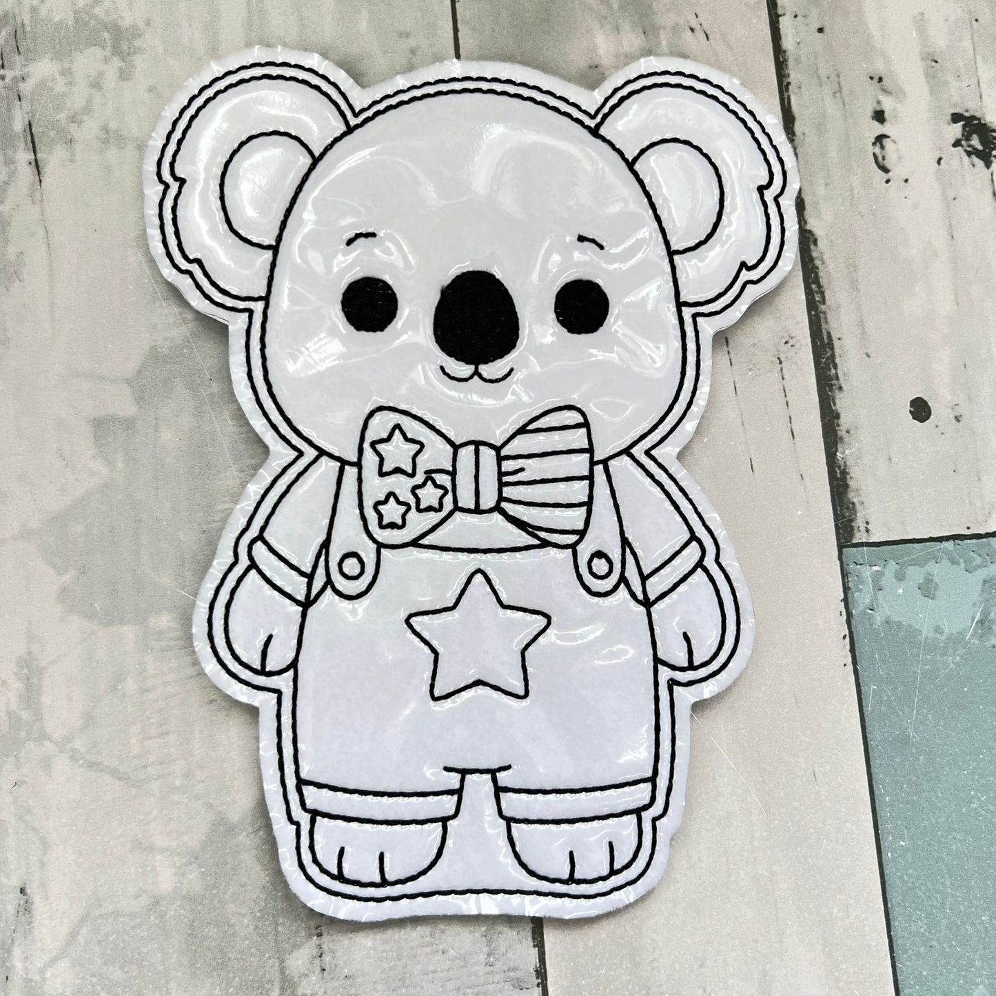 Patriotic Animals Colouring Dolls