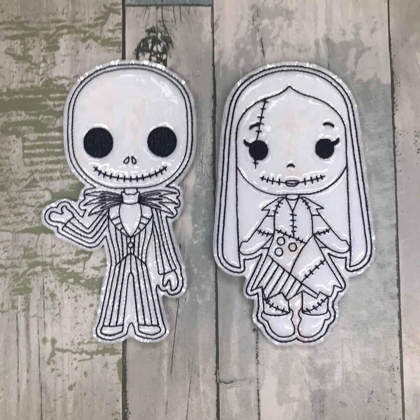 Halloween Set 7 Colouring Dolls