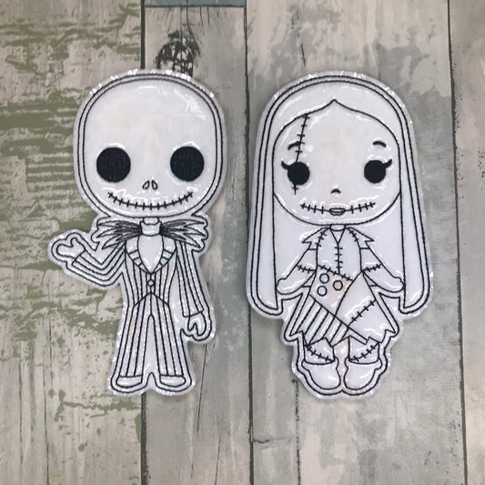 Halloween Set 7 Colouring Dolls