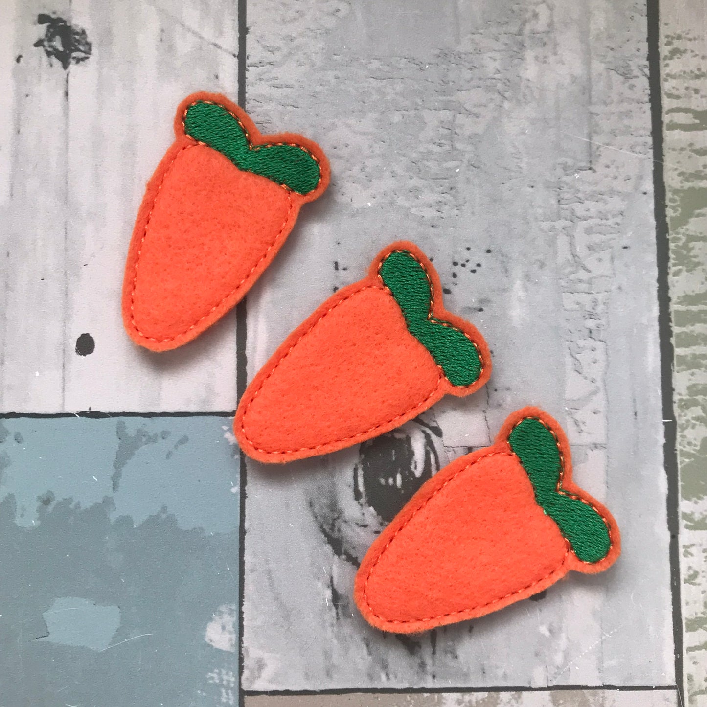 Carrots and Lettuce (for a Bunny) Felt Play Food