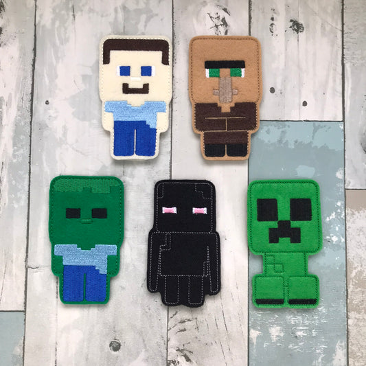 Cave Digging Finger Puppets