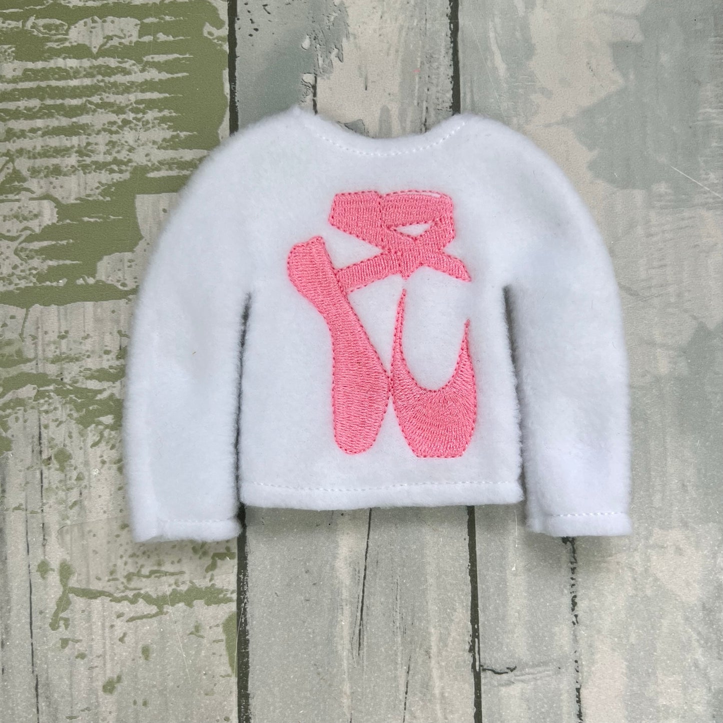 Ballerina Shoes Elf Sweater