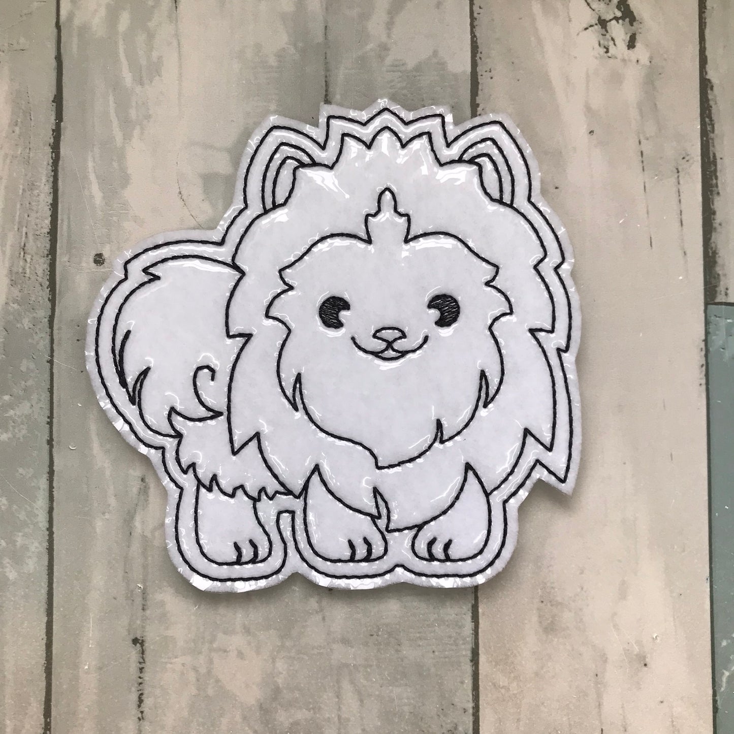 Pomeranian Colouring Dolls