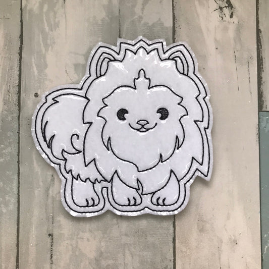 Pomeranian Colouring Dolls