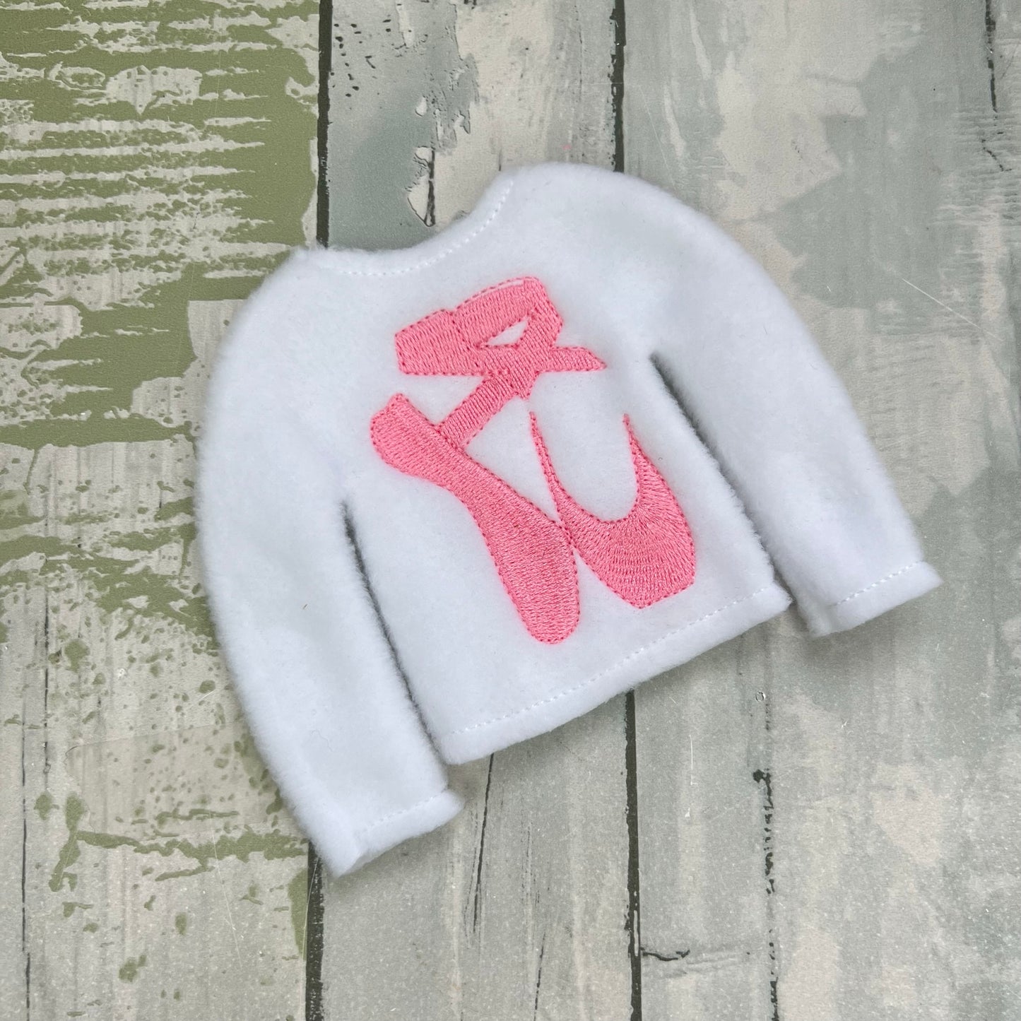 Ballerina Shoes Elf Sweater